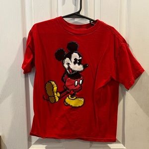 Boys Disney Pixel Mickey Tee
